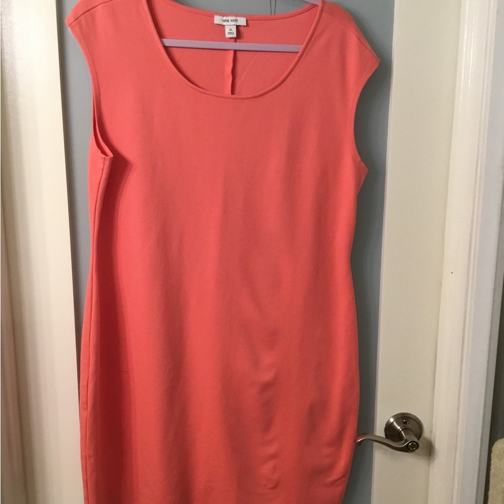 Anne Klein Coral Shift Dress